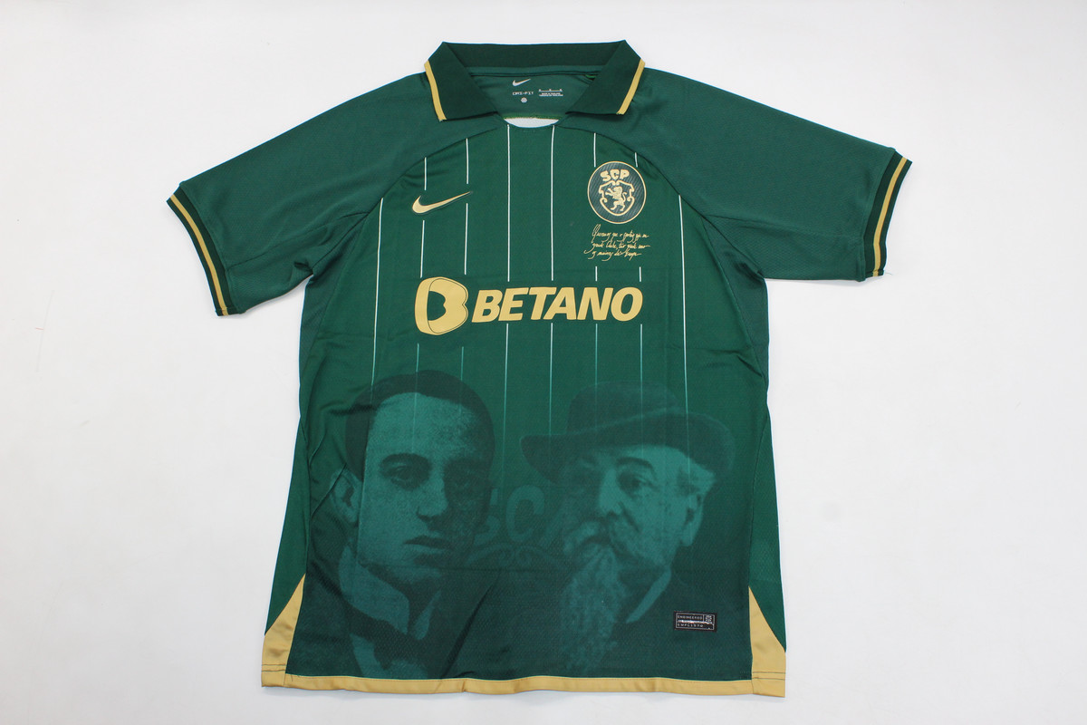 AAA Quality Sporting Lisbon 24/25 Special Green Soccer Jersey